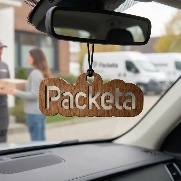 Drevená vôňa so značkou Packeta – príklad realizácie