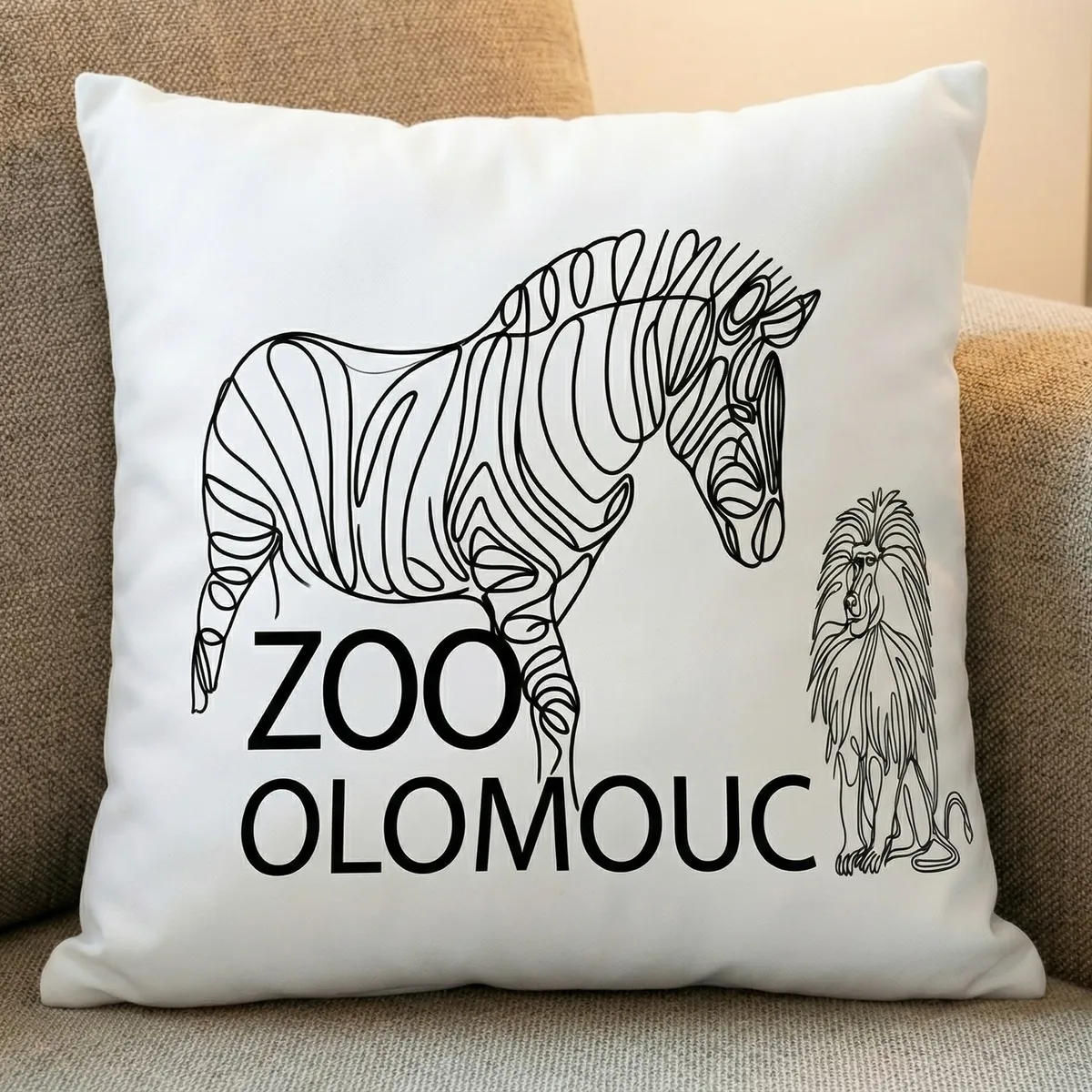 Vankúš Zoo Olomouc – motív 1