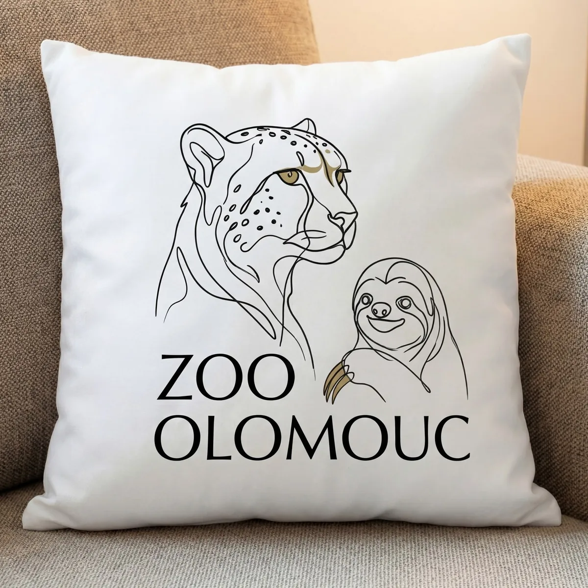 Vankúš Zoo Olomouc – motív 2