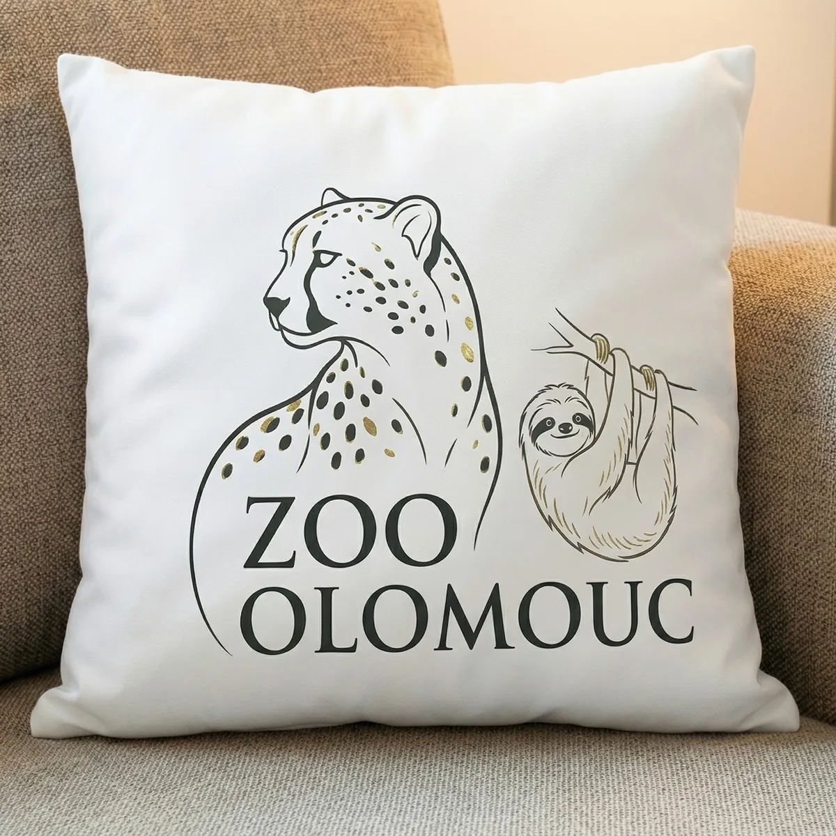 Vankúš Zoo Olomouc – motív 3