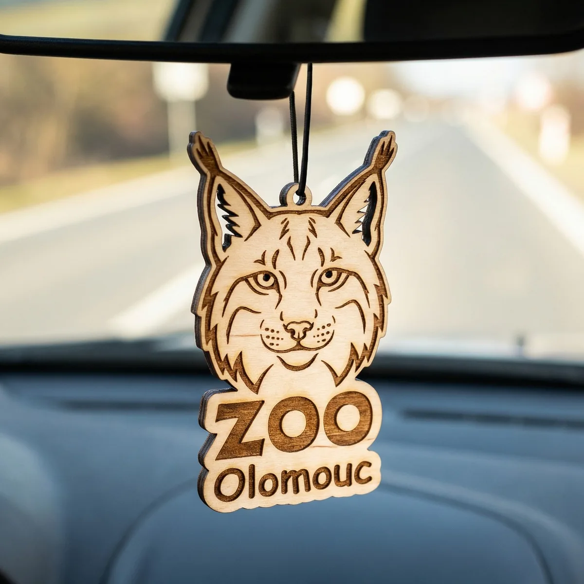 Vôňa do auta Zoo Olomouc – rys